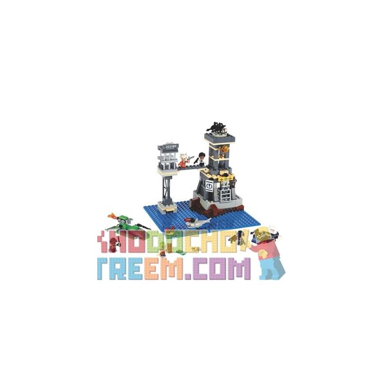 KRE-O A6930 6930 non  TRỐN THOÁT ĐIÊN CUỒNG bộ đồ chơi xếp lắp ráp ghép mô hình Movie & Game MAYHEM'S PRISON BREAK Phim Và Trò Chơi 250 khối