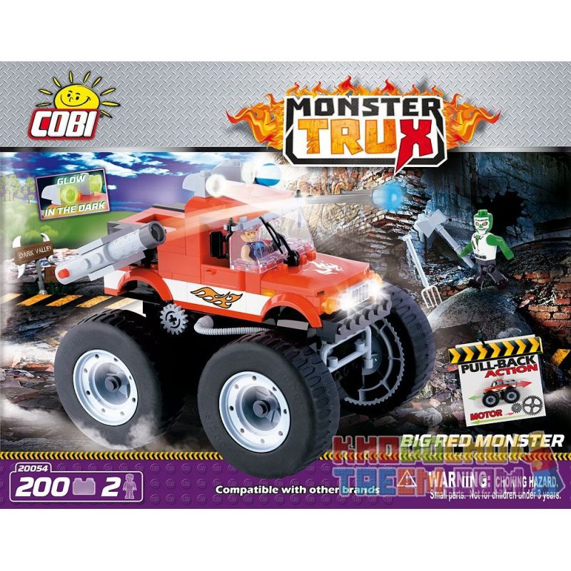 COBI 20054 non QUÁI VẬT LỚN MÀU ĐỎ bộ đồ chơi xếp lắp ráp ghép mô hình BIG RED MONSTER 200 khối COBI 20054 non QUÁI VẬT LỚN MÀU ĐỎ bộ đồ chơi xếp lắp ráp ghép mô hình BIG RED MONSTER 200 khối
