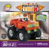 COBI 20050 non  TAY ĐUA MÀU ĐỎ bộ đồ chơi xếp lắp ráp ghép mô hình RED RIDER 50 khối
