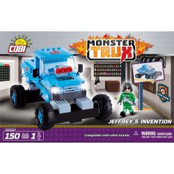 COBI 20052 non  PHÁT MINH CỦA JEFFREY bộ đồ chơi xếp lắp ráp ghép mô hình JEFFREY'S INVENTION 500 khối