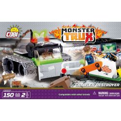 COBI 20053 non  CRAWLER PHÁ HỦY bộ đồ chơi xếp lắp ráp ghép mô hình CRAWLER DESTROYER 150 khối