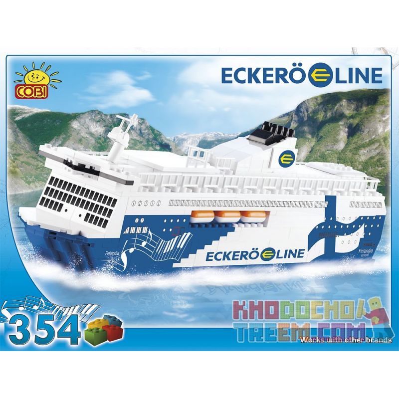 COBI 1987 Xếp hình kiểu Lego Ecker Line Dòng Eckerö giá sốc rẻ nhất