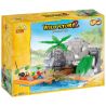 COBI 22203 non  VỊNH BÍ ẨN bộ đồ chơi xếp lắp ráp ghép mô hình MYSTERY BAY 200 khối