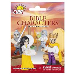 COBI 28022 non  VAI TRÒ TRONG KINH THÁNH bộ đồ chơi xếp lắp ráp ghép mô hình BIBLE CHARACTERS