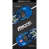 FORANGE FC1601 1601 non  BUGATTI CHIRON. bộ đồ chơi xếp lắp ráp ghép mô hình Racers RACING CLUB BUGATTI CHIRON Đua Tốc Độ 291 khối