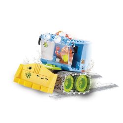 COBI 6259 non  MÁY ỦI BÁNH XÍCH bộ đồ chơi xếp lắp ráp ghép mô hình CRAWLER BULLDOZER 135 khối