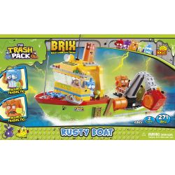 COBI 6263 non  THUYỀN RỈ SÉT bộ đồ chơi xếp lắp ráp ghép mô hình RUSTY BOAT 271 khối