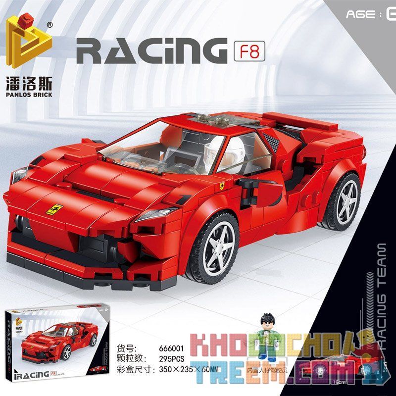 Đồ chơi Lego Speed Champions  Siêu Xe Ferrari F8 Tributo