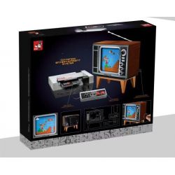 NOT  NINTENDO ENTERTAINMENT SYSTEM 71374 1995 71724 JOKER 71301 MouldKing 10013 Mould King 10013 xếp lắp ráp ghép mô hình HỆ THỐNG GIẢI TRÍ NINTENDO Super Mario Thợ Sửa Ống Nước 2646 khối