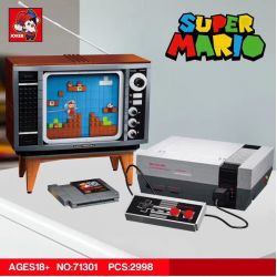 NOT  NINTENDO ENTERTAINMENT SYSTEM 71374 1995 71724 JOKER 71301 MouldKing 10013 Mould King 10013 xếp lắp ráp ghép mô hình HỆ THỐNG GIẢI TRÍ NINTENDO Super Mario Thợ Sửa Ống Nước 2646 khối