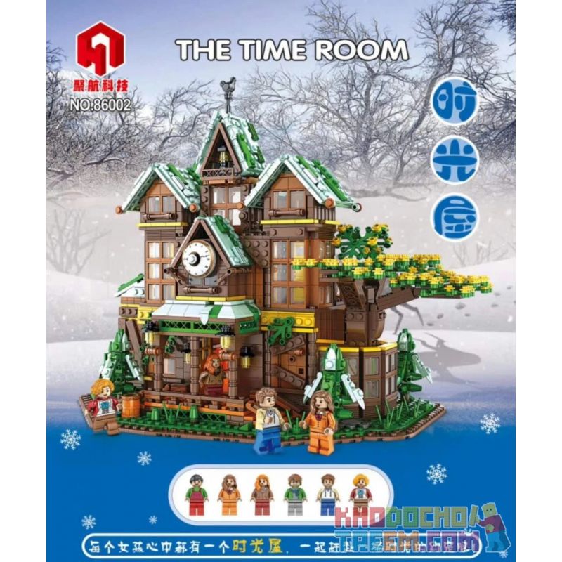 JUHANG 86002 non  APAC CỦA LONGBOW bộ đồ chơi xếp lắp ráp ghép mô hình Field Army THE TIME ROOM Chiến Trường 2466 khối