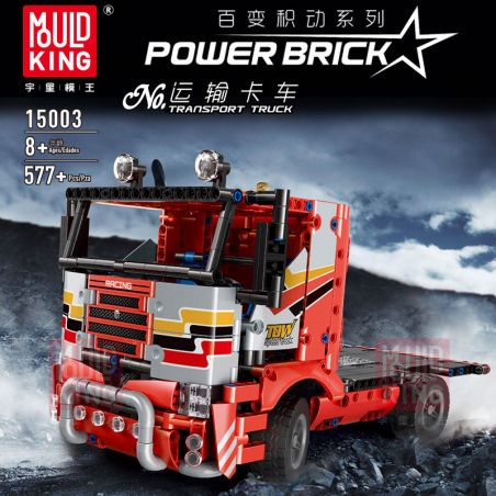 NOT  CAR TRANSPORTER 42098 MouldKing 15003 Mould King 15003 xếp lắp ráp ghép mô hình VẬN CHUYỂN Ô TÔ  Kỹ Thuật Công Nghệ Cao Mô Hình Phương Tiện 2493 khối