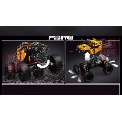 NOT  4X4 X-TREME OFF-ROADER 42099 MouldKing 18004 Mould King 18004 xếp lắp ráp ghép mô hình 4X4 X-TREME OFF-ROADER XE ĐỊA HÌNH RC ĐIỀU KHIỂN TỪ XA  Kỹ Thuật Công Nghệ Cao Mô Hình Phương Tiện 958 khối