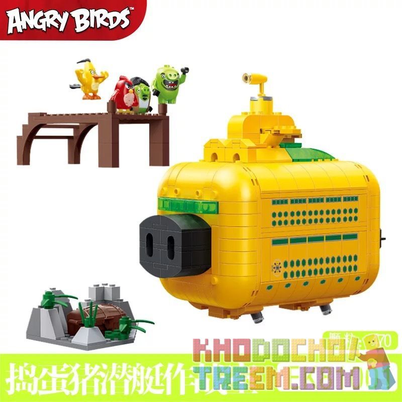 COGO 81001 Xếp hình kiểu Lego THE ANGRY BIRDS MOVIE Angry