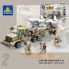 Kazi KY84077 84077 non  XE CHỞ TÊN LỬA ĐẤT ĐỐI KHÔNG HONGQI 2 CỦA TRUNG QUỐC bộ đồ chơi xếp lắp ráp ghép mô hình Military Power Sức Mạnh Quân Sự