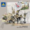 Kazi KY84079 84079 non  XE RADAR CẢNH BÁO YLC-20 bộ đồ chơi xếp lắp ráp ghép mô hình Military Power Sức Mạnh Quân Sự 432 khối