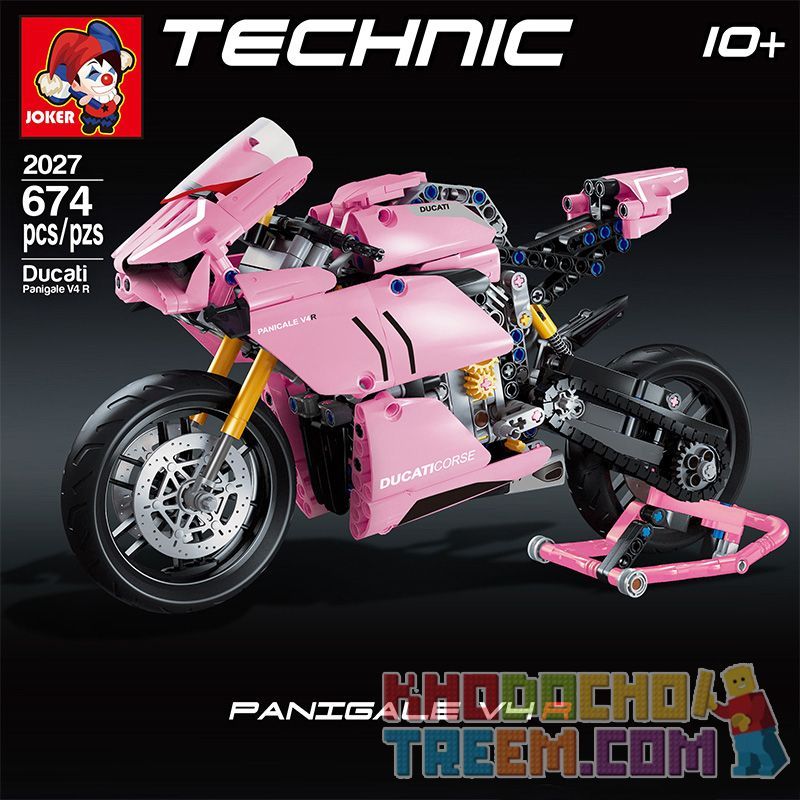 Panlos Mô Hình Technic Motor Ducati Superleggera V4 Tỷ Lệ 15   mochihousevn