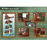 URGE 30102 non  THUYỀN TRƯỞNG bộ đồ chơi xếp lắp ráp ghép mô hình Town CAPTAIN'S WHARF Thị Trấn 2745 khối