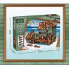 URGE 30102 non  THUYỀN TRƯỞNG bộ đồ chơi xếp lắp ráp ghép mô hình Town CAPTAIN'S WHARF Thị Trấn 2745 khối