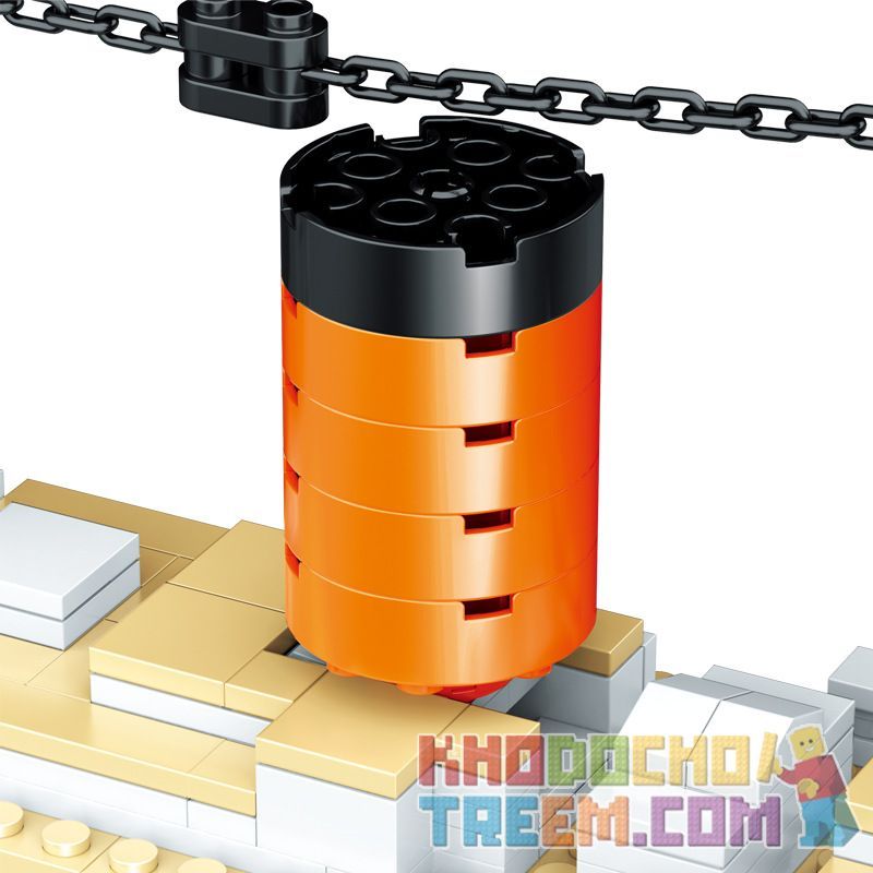 ZHEGAO QL0958 0958 non  TITANIC. bộ đồ chơi xếp lắp ráp ghép mô hình Creator Sáng Tạo 1202 khối