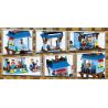 ZHEGAO QL0558 0558 non  NHÀ GẦN BIỂN bộ đồ chơi xếp lắp ráp ghép mô hình Minecraft Game Xây Dựng 281 khối