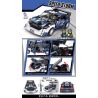 KUYU MOXING 5003 PanlosBrick 666020 Panlos Brick 666020 REBRICKABLE MOC-37227 37227 MOC37227 non  FORD FIESTA WRC. bộ đồ chơi xếp lắp ráp ghép mô hình Speed Champions Racing Cars Đua Xe Công Thức 298 khối