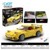 DOUBLEE CADA C61023 61023 non  CẦU CAO SAHAS FD3S RX-7 tỷ lệ 1:12 bộ đồ chơi xếp lắp ráp ghép mô hình Creator MAZDA FD3S RX-7 Sáng Tạo 1655 khối