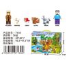 CHAOBAO RENREN 7130 non  CABIN RỪNG bộ đồ chơi xếp lắp ráp ghép mô hình Military Army MY WORD JUNGLE TREE HOUSE Quân Sự Bộ Đội 380 khối