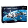 ZHEGAO QL0243 0243 non  TRẠM KHÔNG GIAN bộ đồ chơi xếp lắp ráp ghép mô hình Town COSMIC EXPLORATION Thị Trấn 1604 khối