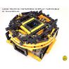 JS 1008611 REBRICKABLE MOC-22252 22252 MOC22252 non  XOAY MÀN HÌNH ĐỨNG bộ đồ chơi xếp lắp ráp ghép mô hình    MOTORISED DISPLAY TURNTABLE Kỹ Thuật Công Nghệ Cao Mô Hình Phương Tiện 541 khối
