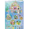 ZHEGAO QL1156 1156 non  LÂU ĐÀI GABRIEL bộ đồ chơi xếp lắp ráp ghép mô hình Disney Princess WINDSOR Công Chúa 466 khối