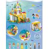ZHEGAO QL1154 1154 non  THIÊN ĐƯỜNG SAO BIỂN bộ đồ chơi xếp lắp ráp ghép mô hình Disney Princess WINDSOR Công Chúa 257 khối