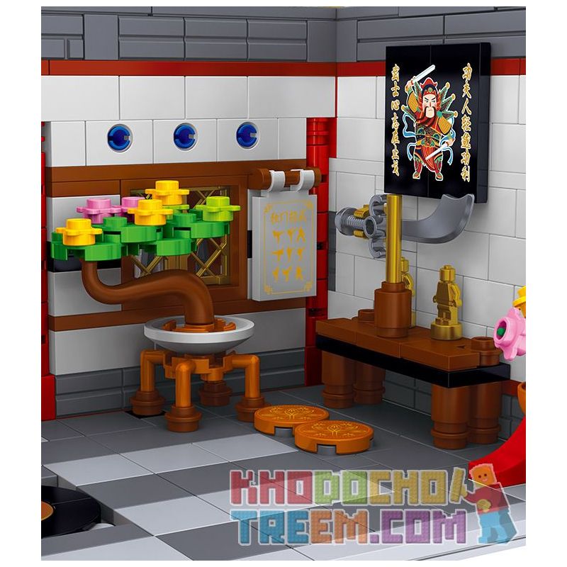 ZHEGAO QL0976 0976 non  SẢNH VÕ THUẬT CỦA SUN'S ZHONGYI HALL bộ đồ chơi xếp lắp ráp ghép mô hình Modular Buildings CHINESE STREET-VIEW Mô Hình Nhà Cửa 2519 khối ZHEGAO QL0976 0976 non  SẢNH VÕ THUẬT CỦA SUN'S ZHONGYI HALL bộ đồ chơi xếp lắp ráp ghép mô hình Modular Buildings CHINESE STREET-VIEW Mô Hình Nhà Cửa 2519 khối