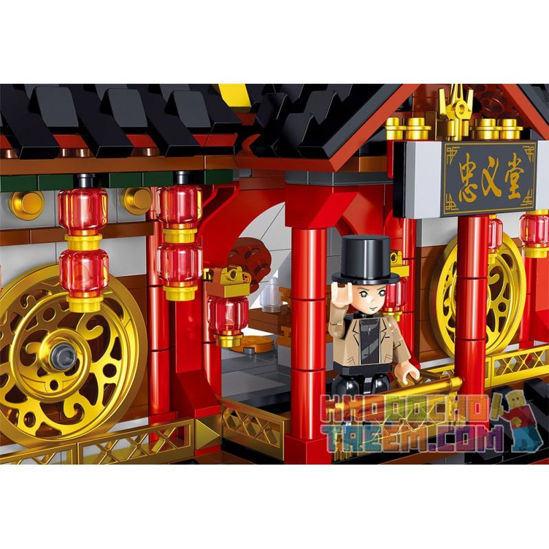 ZHEGAO QL0976 0976 non  SẢNH VÕ THUẬT CỦA SUN'S ZHONGYI HALL bộ đồ chơi xếp lắp ráp ghép mô hình Modular Buildings CHINESE STREET-VIEW Mô Hình Nhà Cửa 2519 khối ZHEGAO QL0976 0976 non  SẢNH VÕ THUẬT CỦA SUN'S ZHONGYI HALL bộ đồ chơi xếp lắp ráp ghép mô hình Modular Buildings CHINESE STREET-VIEW Mô Hình Nhà Cửa 2519 khối