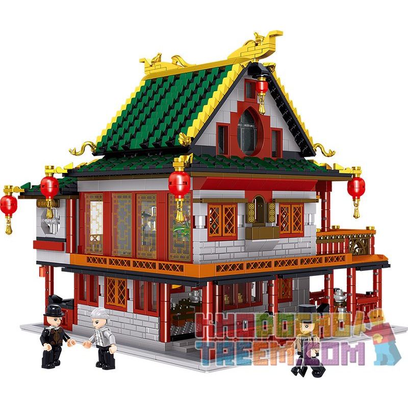 ZHEGAO QL0978 0978 non  TÒA ÁN PIN ZHEN bộ đồ chơi xếp lắp ráp ghép mô hình Modular Buildings CHINESE STREET-VIEW Mô Hình Nhà Cửa 2552 khối ZHEGAO QL0978 0978 non  TÒA ÁN PIN ZHEN bộ đồ chơi xếp lắp ráp ghép mô hình Modular Buildings CHINESE STREET-VIEW Mô Hình Nhà Cửa 2552 khối