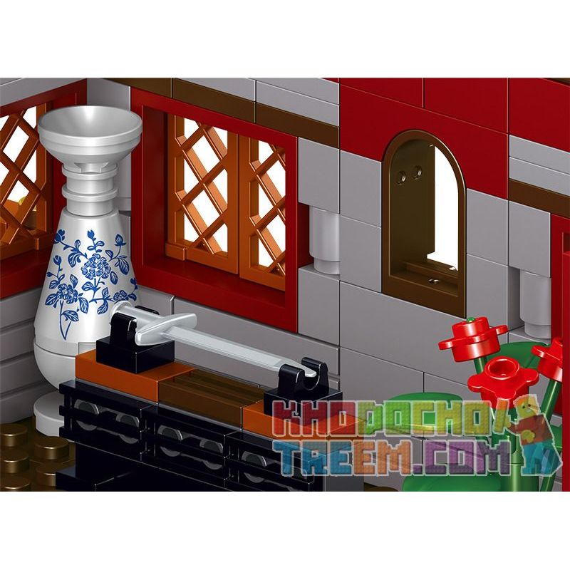 ZHEGAO QL0978 0978 non  TÒA ÁN PIN ZHEN bộ đồ chơi xếp lắp ráp ghép mô hình Modular Buildings CHINESE STREET-VIEW Mô Hình Nhà Cửa 2552 khối ZHEGAO QL0978 0978 non  TÒA ÁN PIN ZHEN bộ đồ chơi xếp lắp ráp ghép mô hình Modular Buildings CHINESE STREET-VIEW Mô Hình Nhà Cửa 2552 khối