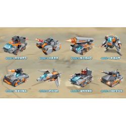 Enlighten 41102D Qman 41102D non  XE CHIẾN ĐẤU THUNDERBOLT 8 TỔ HỢP BỌC THÉP PHÒNG KHÔNG TĂNG CHÙM PHÁO HỦY DIỆT CƠ GIỚI BẤT NGỜ TẤN CÔNG TỐC ĐỘ CAO MÁY BAY TUA TÊN LỬA DẪN ĐƯỜNG TRƯỜNG bộ đồ chơi xếp lắp ráp ghép mô hình Transformers Robot Đại Chiến Người Máy Biến Hình 699 khối