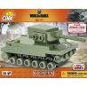 COBI 3027 non  XE TĂNG NHỎ M46 PATTON bộ đồ chơi xếp lắp ráp ghép mô hình Military Army M46 PATTON NANO TANK Quân Sự Bộ Đội 66 khối