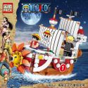 PRCK 69852 non Lego MỘT MẢNH WANLI NẮNG bộ đồ chơi xếp lắp ráp ghép mô hình One Piece Đảo Hải Tặc 379 khối