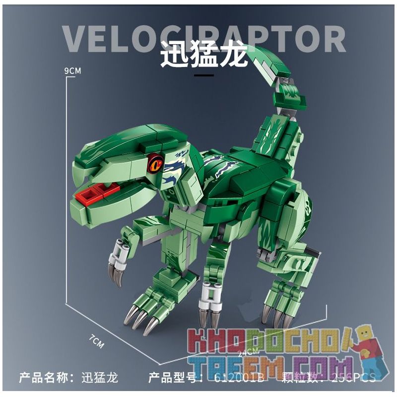 PanlosBrick 612001A 612001B 612001C 612001D Panlos Brick 612001A 612001B 612001C 612001D non  RỒNG CÁNH RAPTOR OVERLON TAM GIÁC bộ đồ chơi xếp lắp ráp ghép mô hình Jurassic World DINOSAURIA PTEROSAUR、VELOCIRAPTOR、TYRANNOSAURUS、TRICERATOPS Thế Giới Khủng Long 979 khối