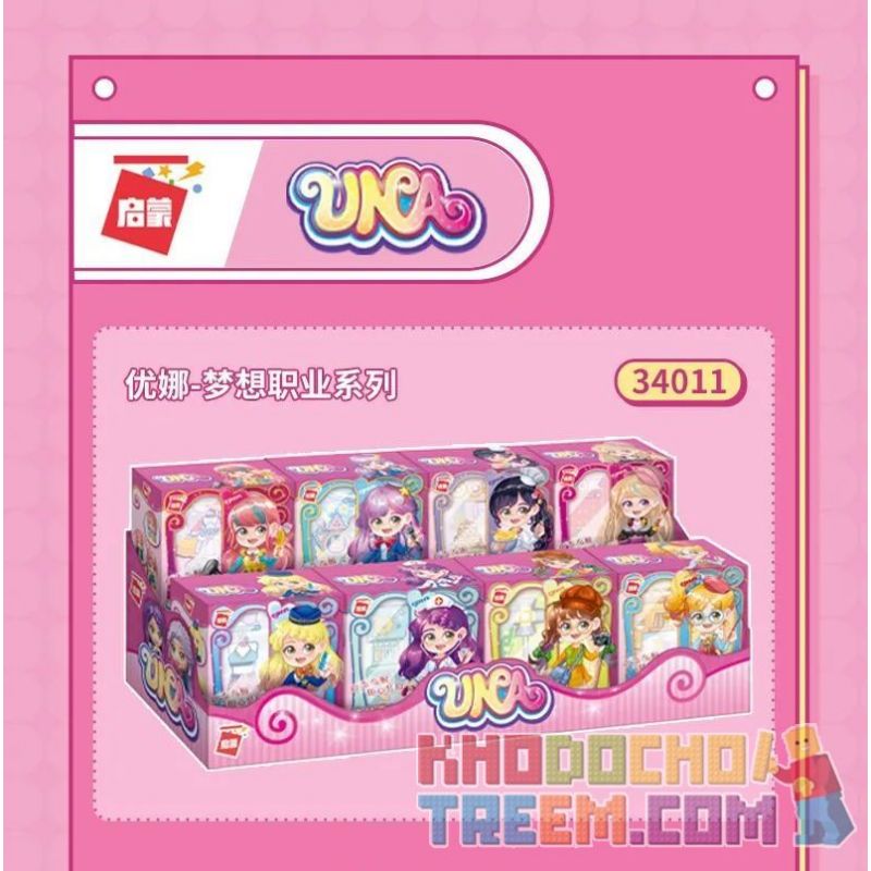 Enlighten 34011 Qman 34011 non  TỦ QUẦN ÁO ĐA DẠNG 8 KIỂU TIẾP VIÊN HÀNG KHÔNG BÁC SĨ CHĂM SÓC NHIẾP ẢNH GIA SỨC SỐNG HỌA MA THUẬT NHÀ TẠO MẪU CA THẦN TƯỢNG THỢ LÀM BÁNH TRÁNG MIỆNG NEO PHỔ BIẾN bộ đồ chơi xếp lắp ráp ghép mô hình  UNA Các Bạn Gái