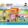 COBI 1868 non  THI ĐUA NGỰA bộ đồ chơi xếp lắp ráp ghép mô hình City EQUESTRIAN COMPETITION Thành Phố 140 khối