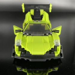 ACHKO 50013 CHAOBAO RENREN 7023 REBRICKABLE MOC-40655 40655 MOC40655 non  LAMBORGHINI ĐỘC bộ đồ chơi xếp lắp ráp ghép mô hình Speed Champions Racing Cars FAST&CAR LAMBORGHINI POISON Đua Xe Công Thức 288 khối