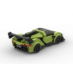 ACHKO 50013 CHAOBAO RENREN 7023 REBRICKABLE MOC-40655 40655 MOC40655 non  LAMBORGHINI ĐỘC bộ đồ chơi xếp lắp ráp ghép mô hình Speed Champions Racing Cars FAST&CAR LAMBORGHINI POISON Đua Xe Công Thức 288 khối