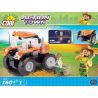 COBI 1861 non  MÁY KÉO V2 bộ đồ chơi xếp lắp ráp ghép mô hình City TRACTOR V2 Thành Phố 160 khối