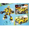 ZHEGAO QL0720-4 0720-4 non  BMW MINI. bộ đồ chơi xếp lắp ráp ghép mô hình Racers RACING Đua Tốc Độ 168 khối