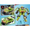 ZHEGAO QL0720-4 0720-4 non  BMW MINI. bộ đồ chơi xếp lắp ráp ghép mô hình Racers RACING Đua Tốc Độ 168 khối