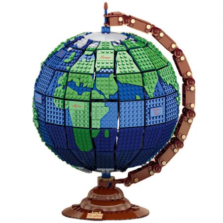 MorkModel 031001 Mork Model 031001 non  QUẢ ĐỊA CẦU bộ đồ chơi xếp lắp ráp ghép mô hình Creator EARTH GLOBE Sáng Tạo 2420 khối