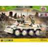 COBI 2446 non  XE ĐẶC BIỆT SỐ 234 bộ đồ chơi xếp lắp ráp ghép mô hình Military Army SD.KFZ. 234/2 PUMA Quân Sự Bộ Đội 400 khối