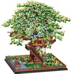 MorkModel 031004 Mork Model 031004 non  NHÀ TRÊN CÂY bộ đồ chơi xếp lắp ráp ghép mô hình Creator TREE HOUSE Sáng Tạo 8000 khối